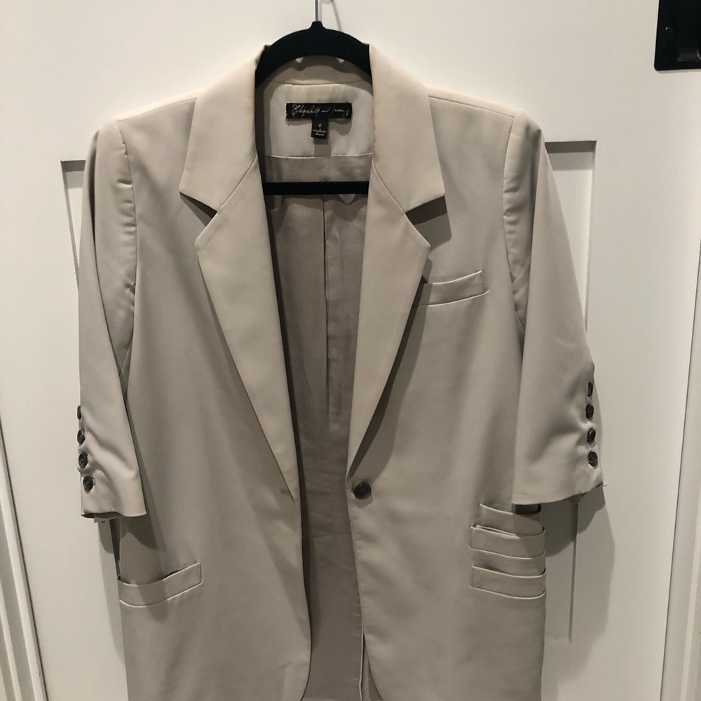 Elizabeth and James blazer